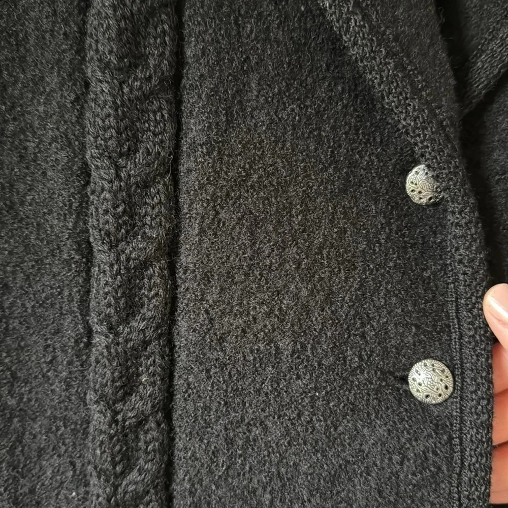 Appleseed’s Cable Knit Vest Size MP - Picture 4 of 7